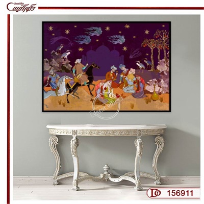 تابلو مینیاتور هزار و یک شب R156911